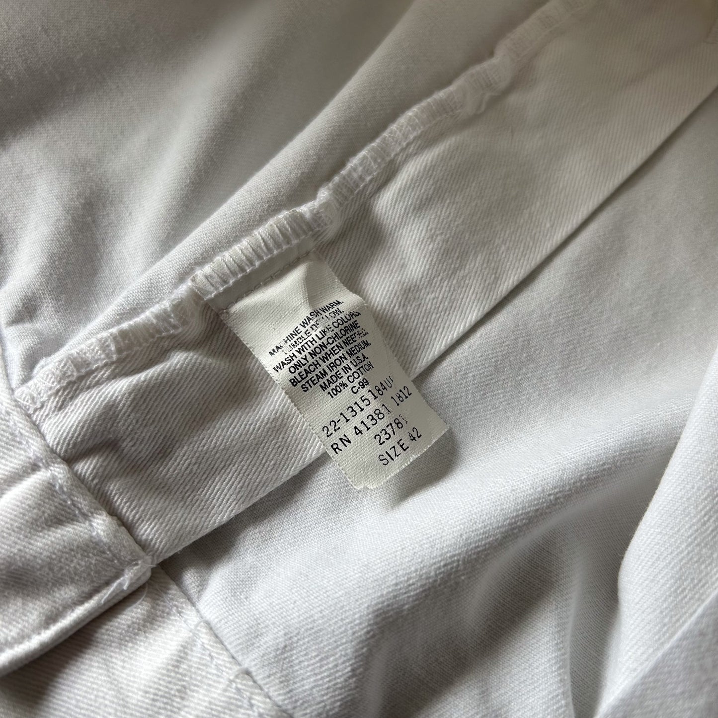 Polo Ralph Lauren Classic Fit White Chino Shorts