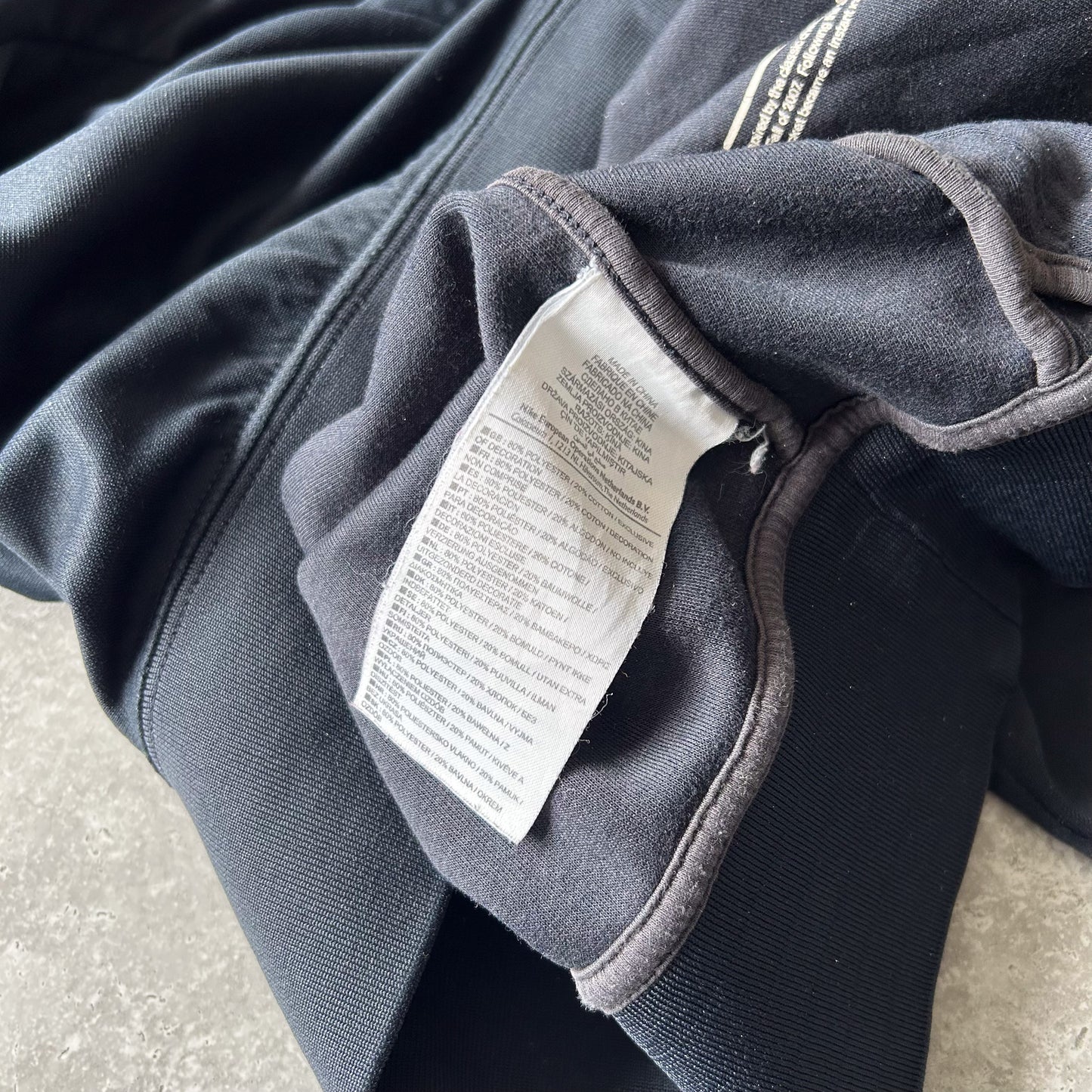 Nike Track Jacket with Color Block Design