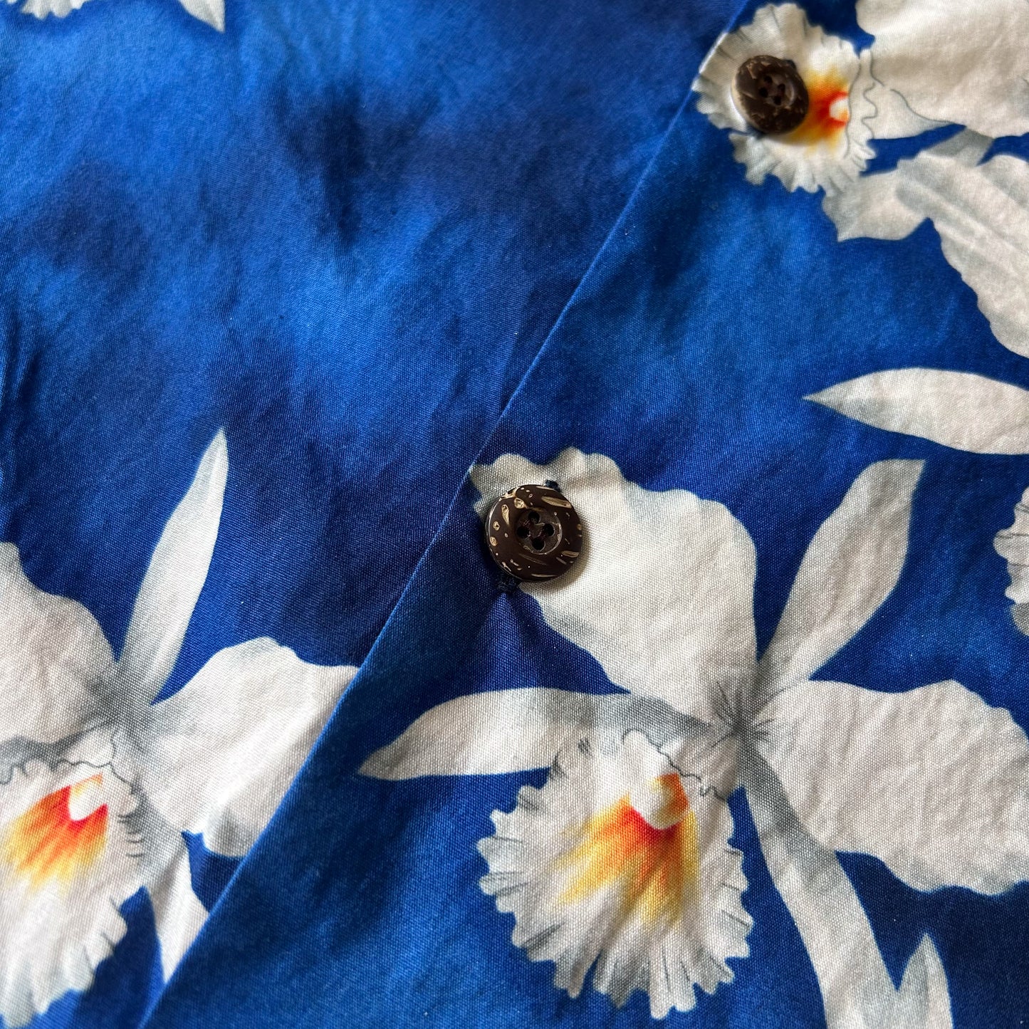 Island Vibes Floral Print Button-Up Shirt