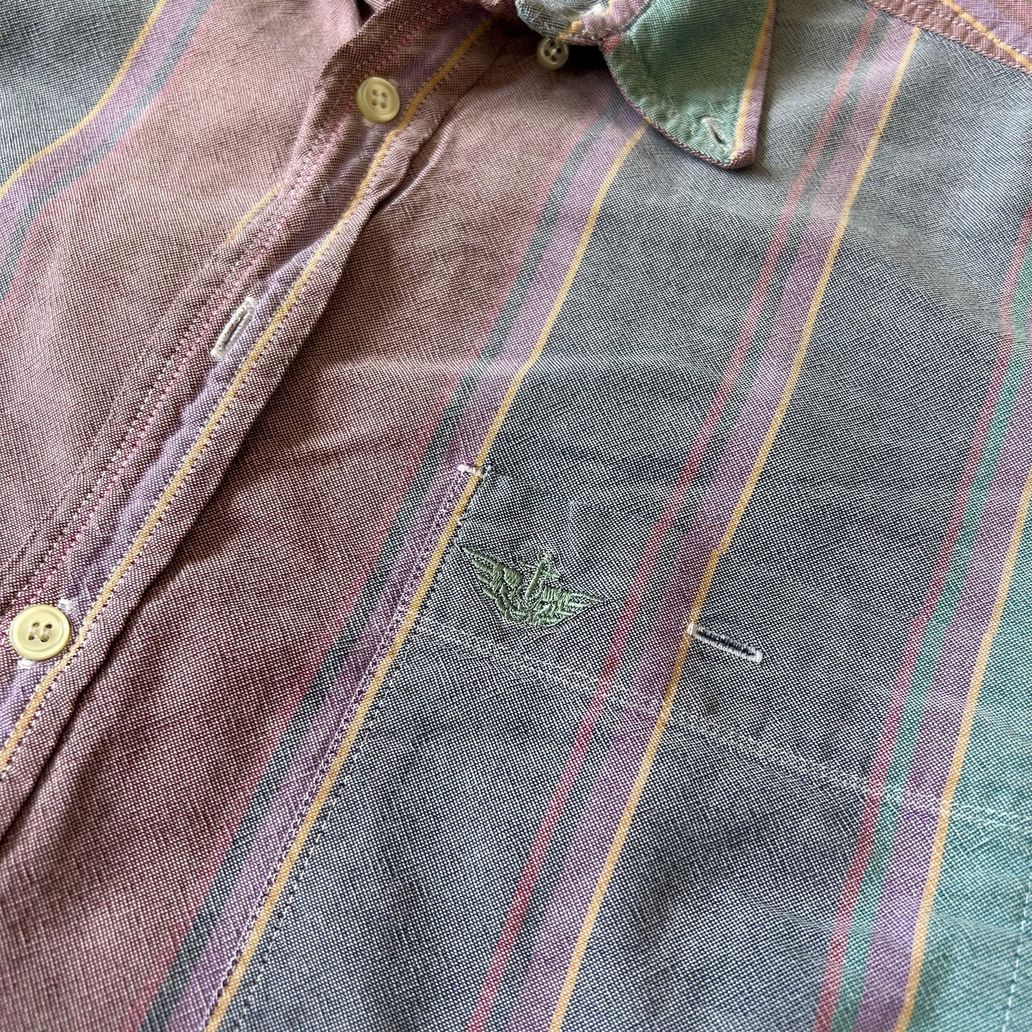 Vintage Dockers Multi-Coloured Striped Shirt