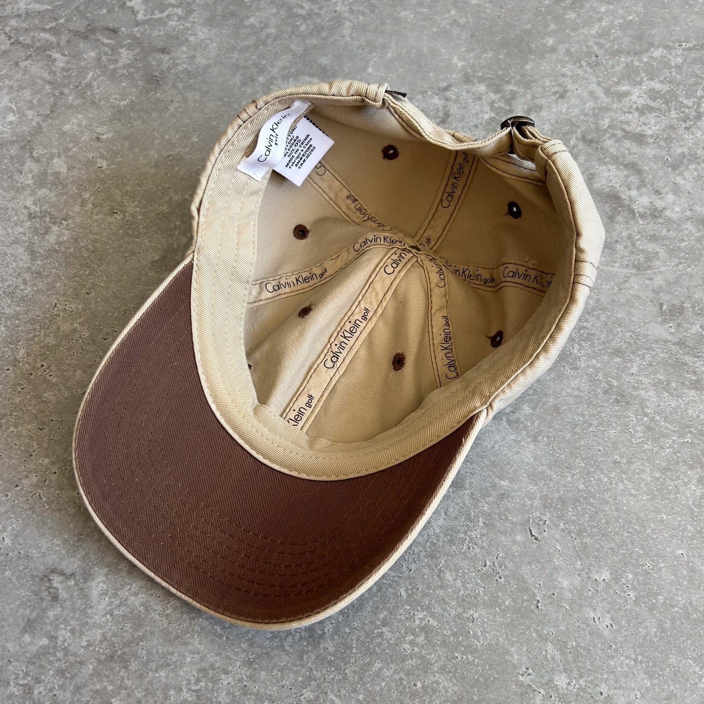 vintage 00s Calvin Klein Golf Cap