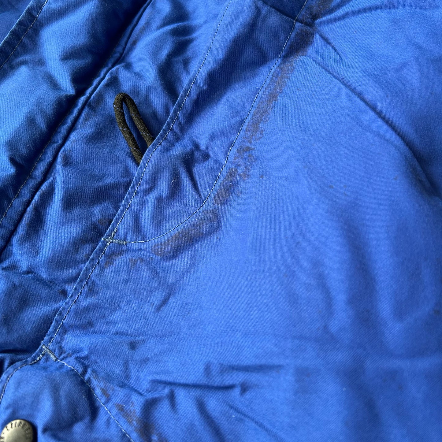 Columbia Titanium Blue Hooded Jacket