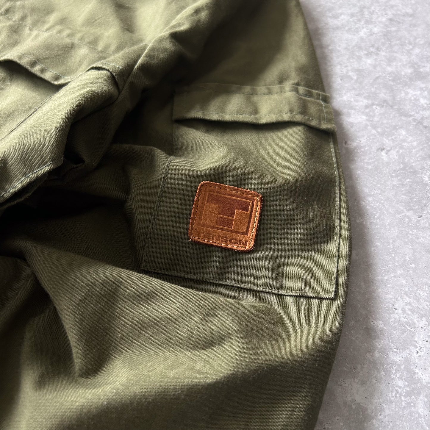 Hensson Olive Green Utility Jacket