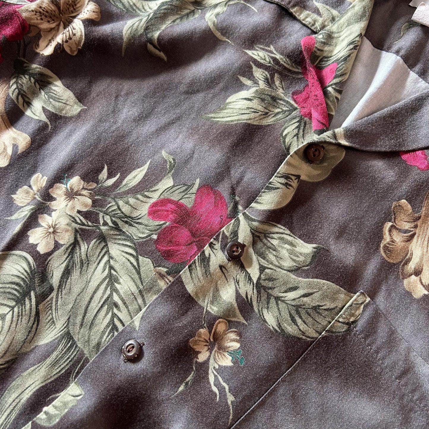 Vintage Hawaiian Floral Shirt by Ho Aloha
