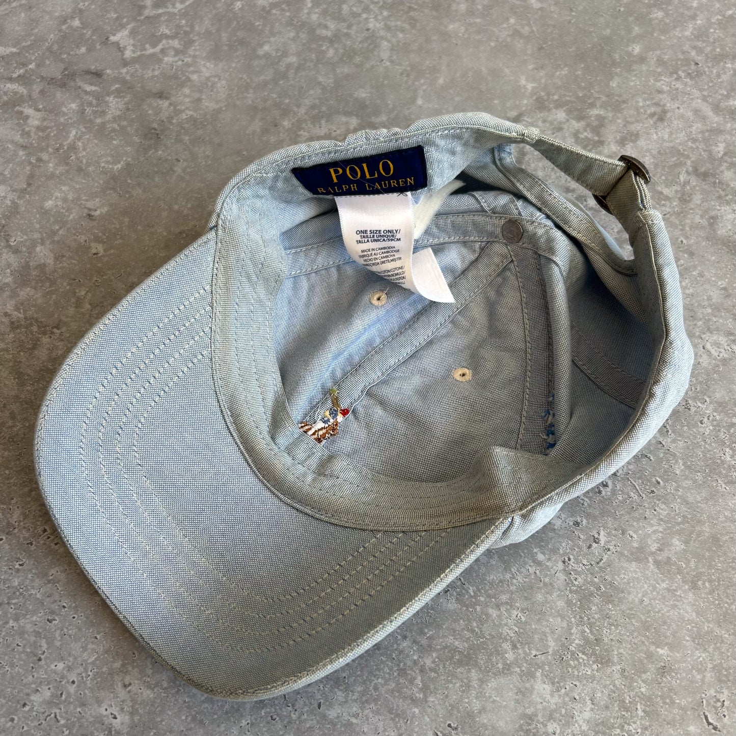 Polo Ralph Lauren Light Blue Baseball Cap