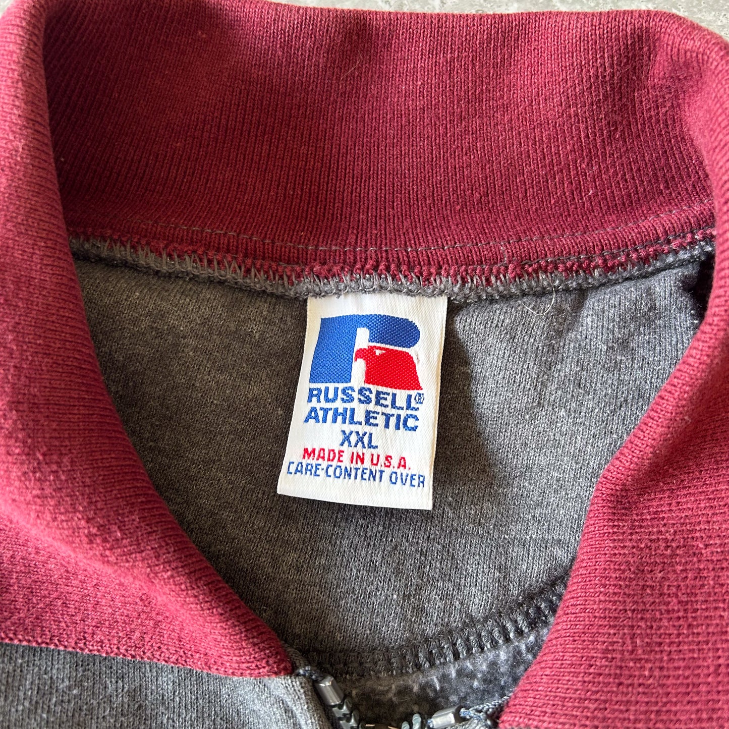 Vintage Russell Athletic Quarter-Zip Sweatshirt