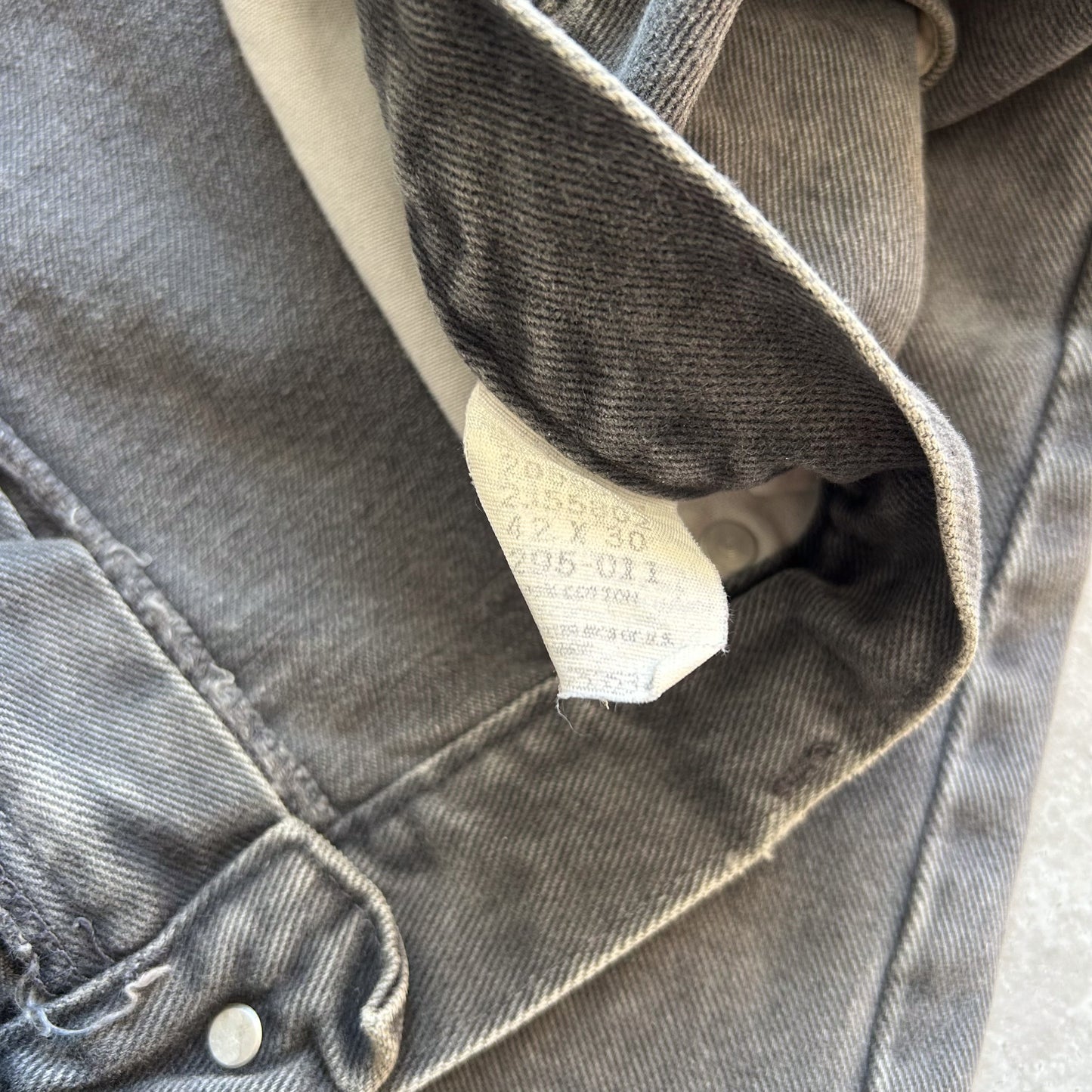Lee Vintage Grey Denim Jeans