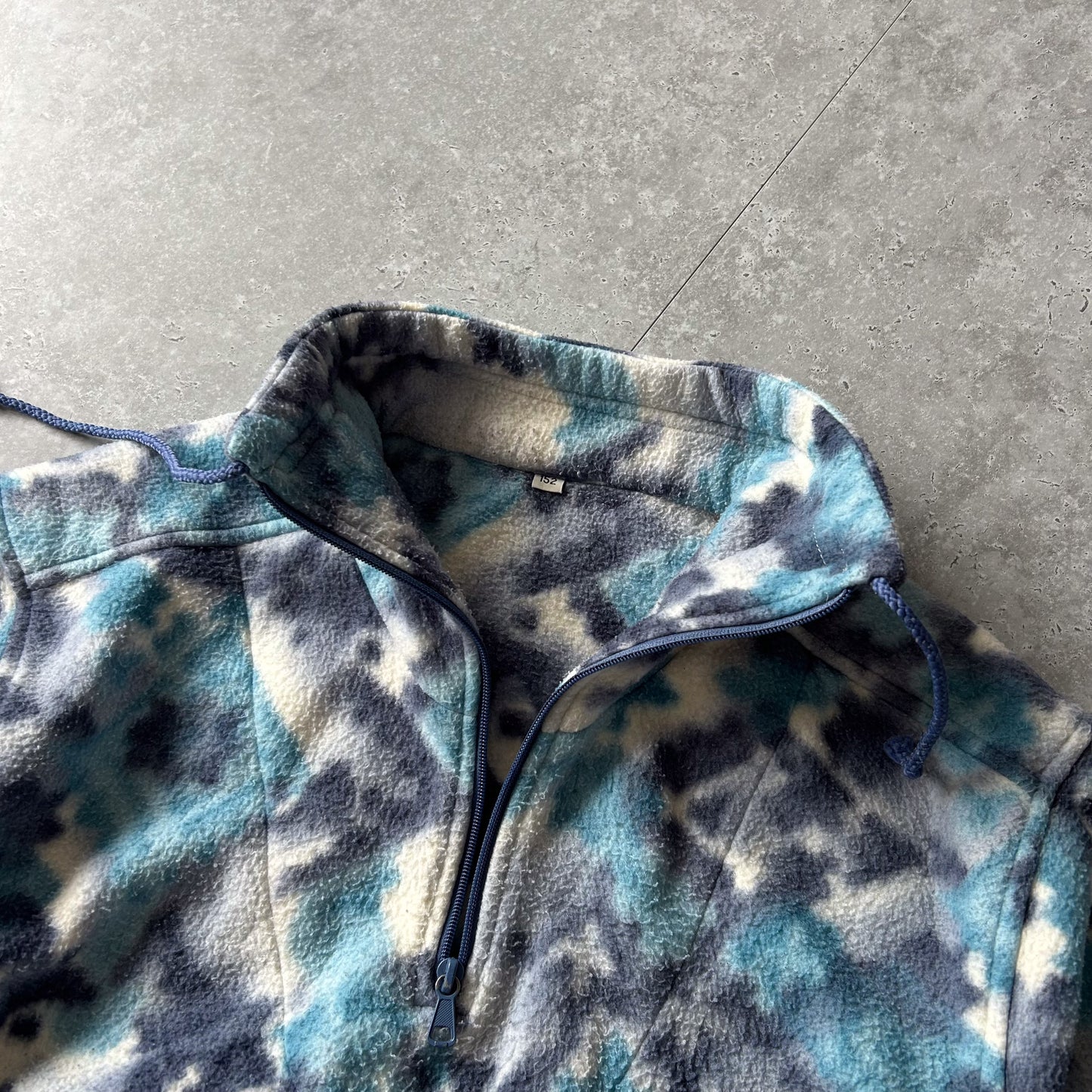 Formula Color Block Fleece Quarter Zip Sweater