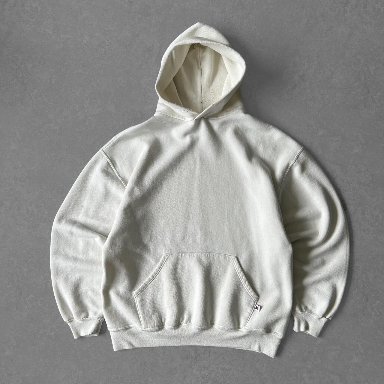 1990s - Vintage Russell Athletic Blank hoodie – Nowear vintage