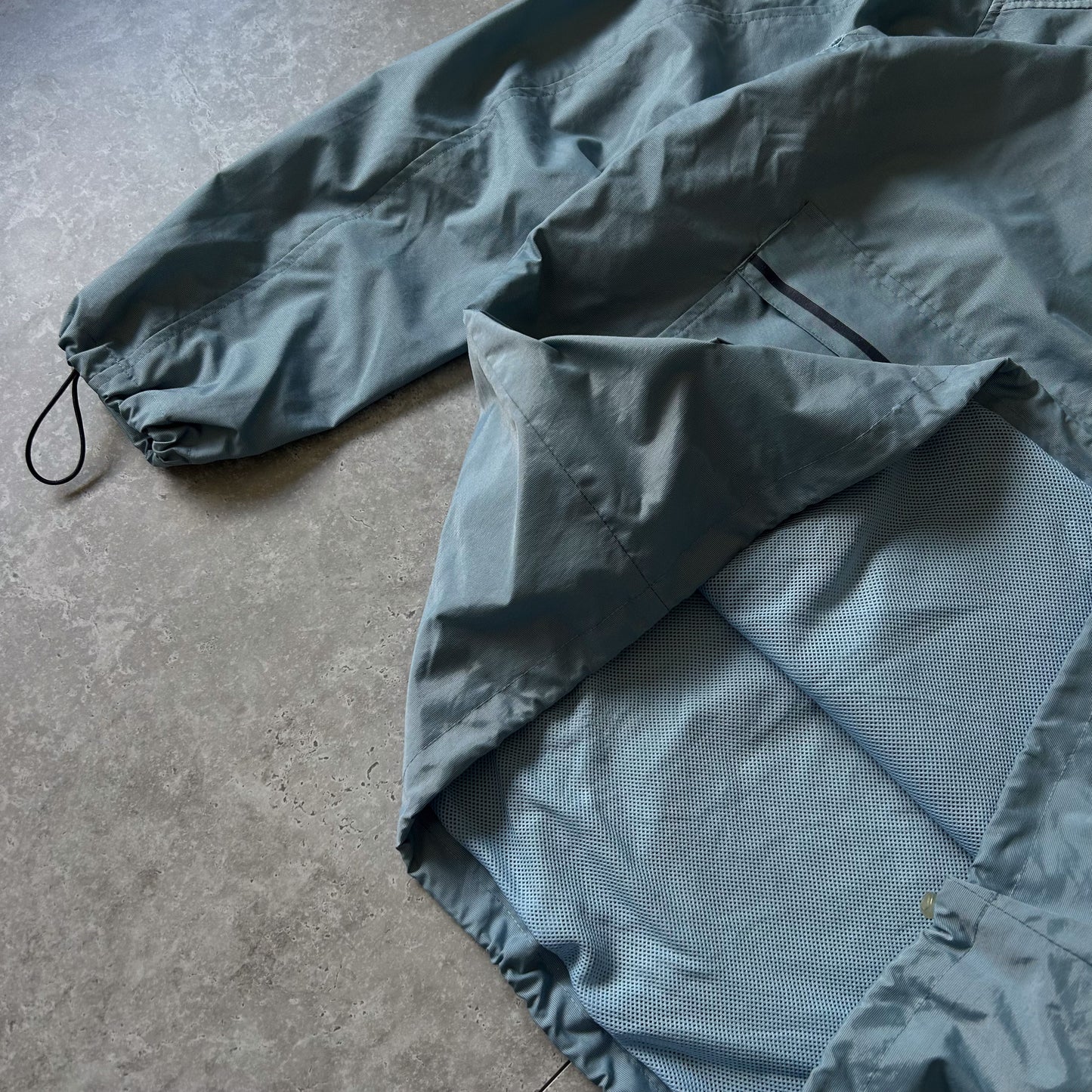 Puma Light Blue Half-Zip Pullover Jacket