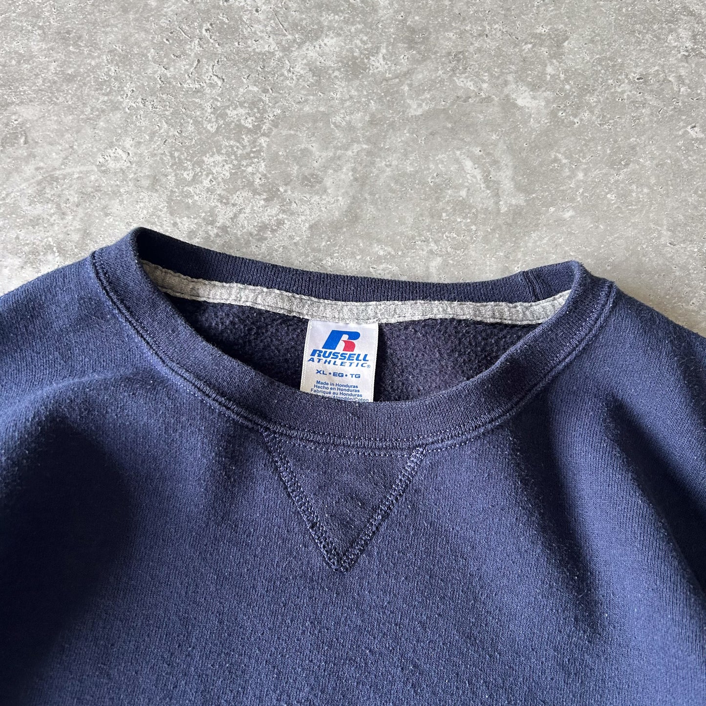 Russell Athletic Classic Navy Sweatshirt