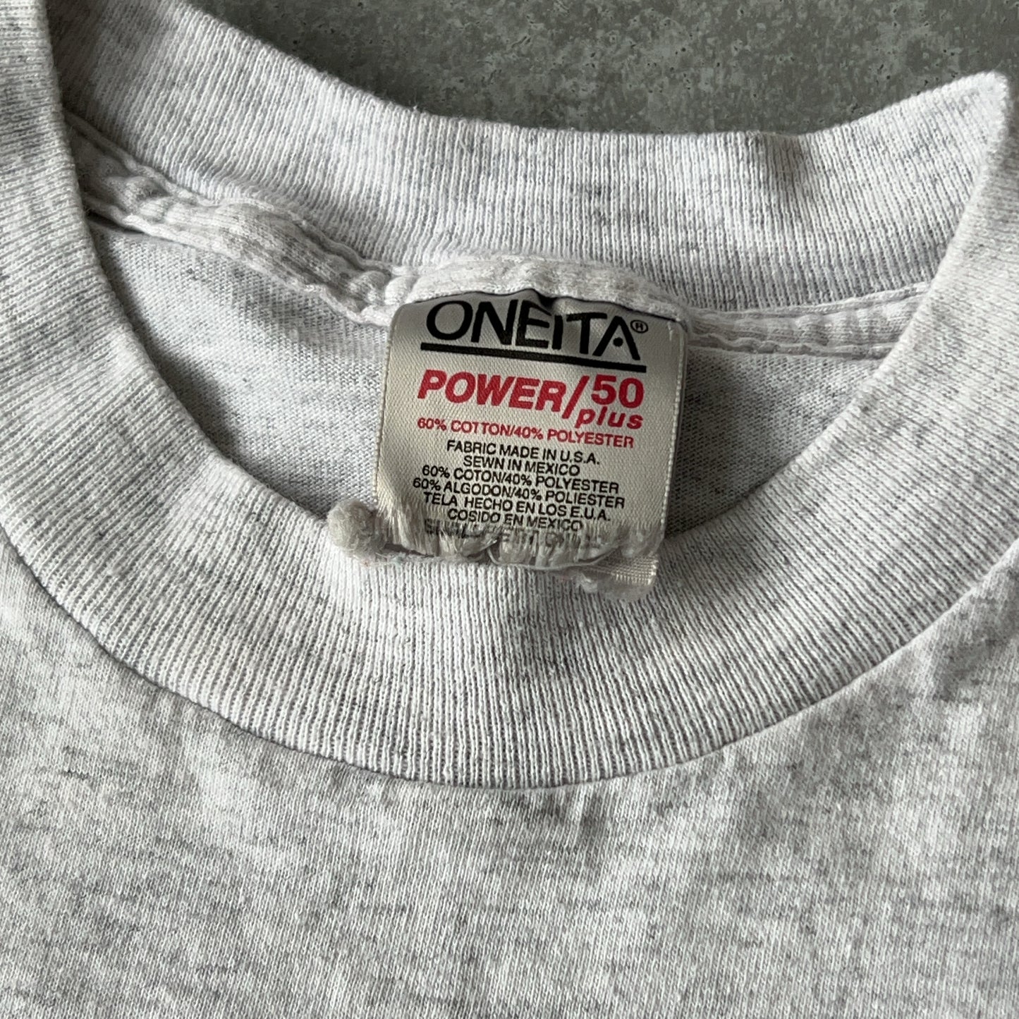 Vintage Men's Single Stitch Oneita Summer Soccer Camp Tee