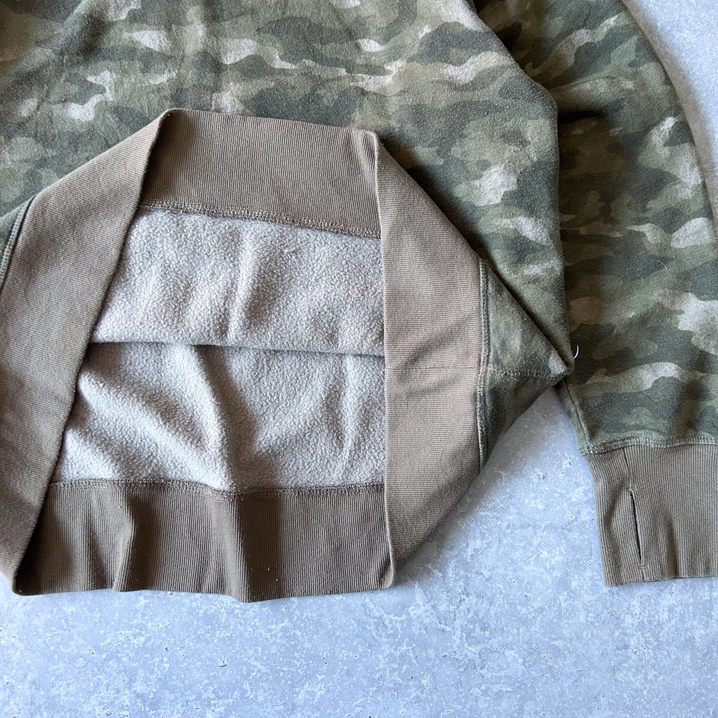 Men's Tek Gear Camouflage Fleece Sweatshirt