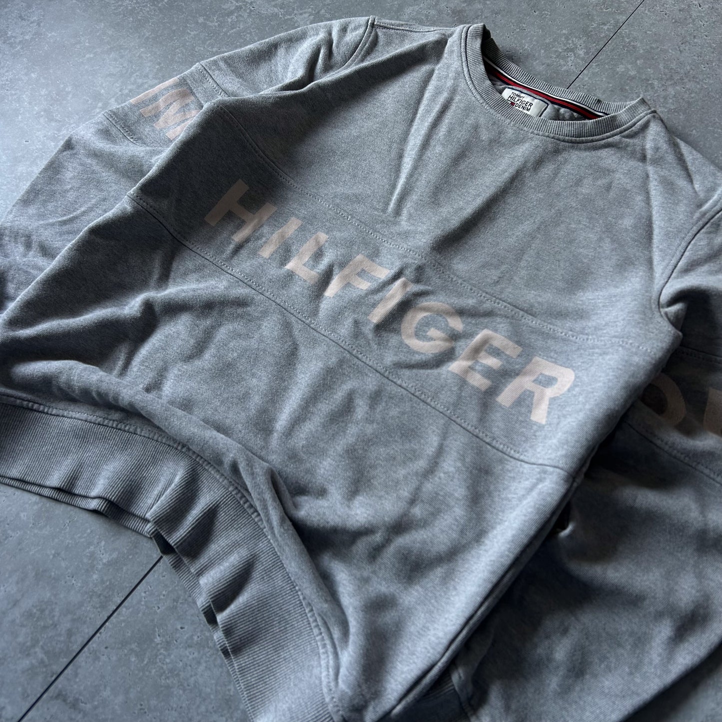 Tommy Hilfiger Denim Grey Sweatshirt