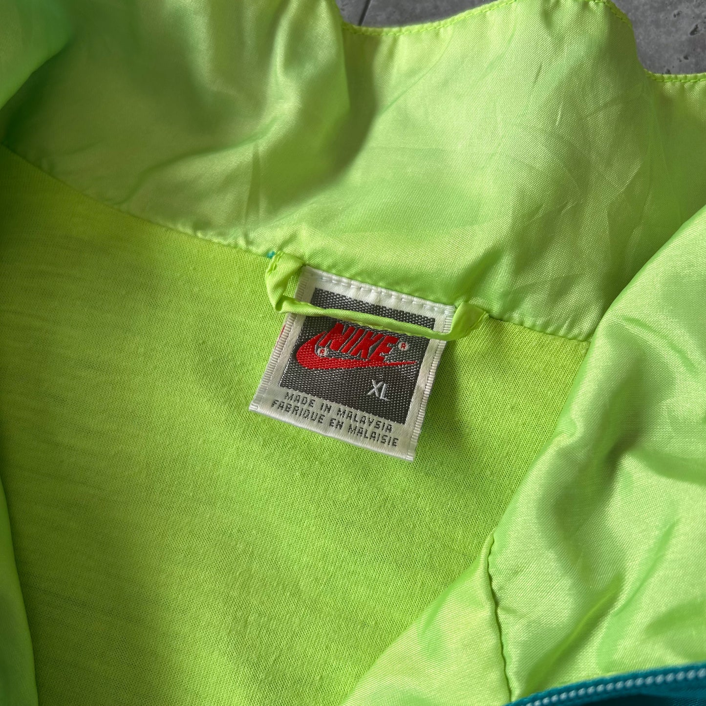 Vintage Nike Teal & Purple Windbreaker Jacket