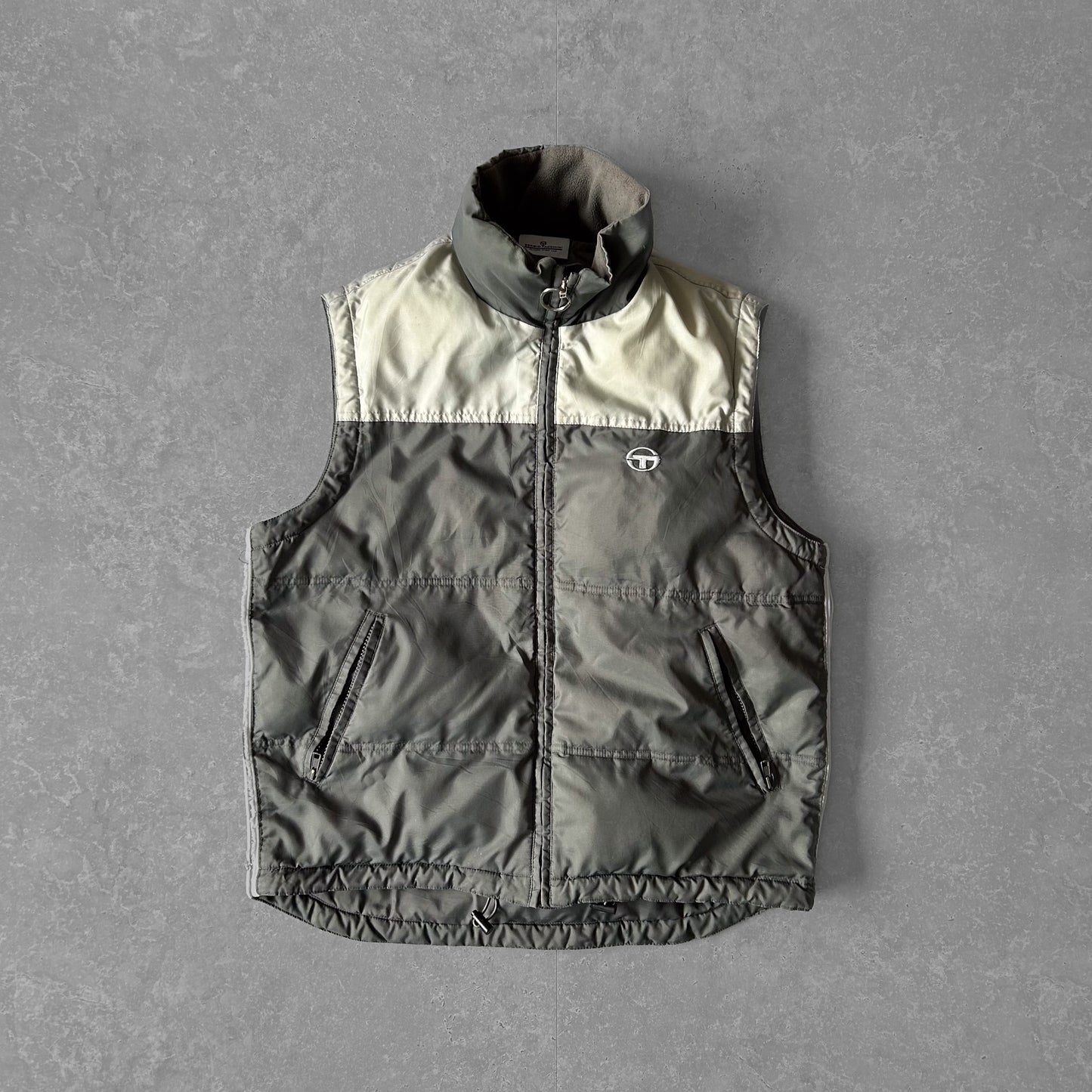Sergio Tacchini Men's Color Block Puffer Vest