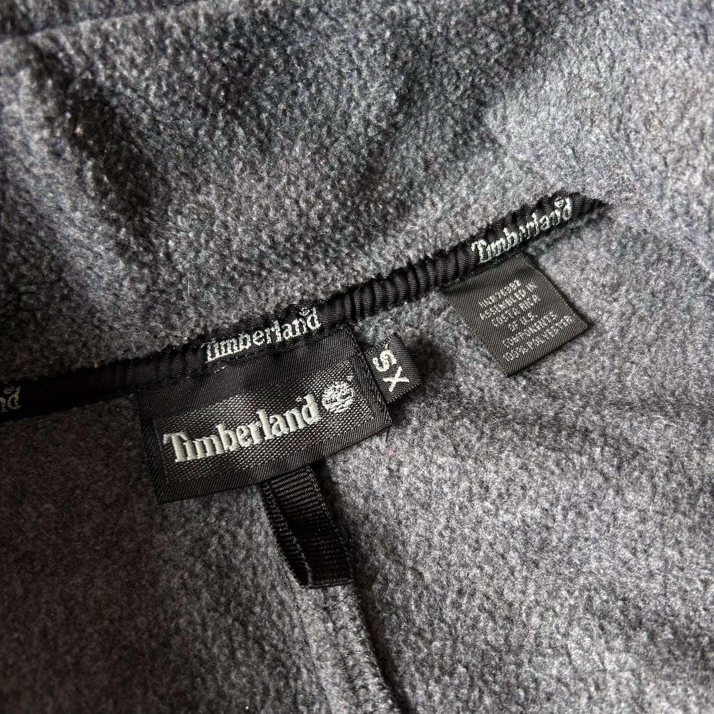 Timberland Men's Grey Fleece Jacket