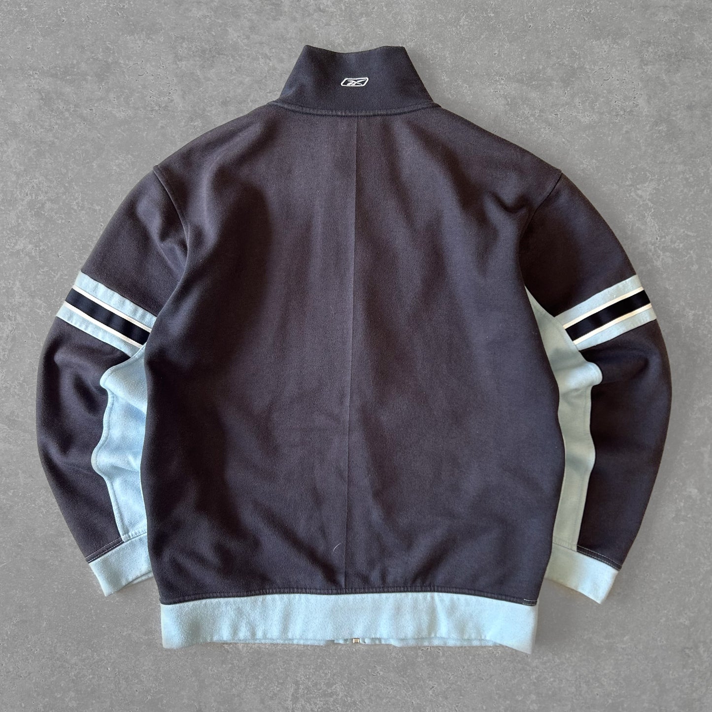 Vintage Reebok Blue and Navy Activewear Jacket