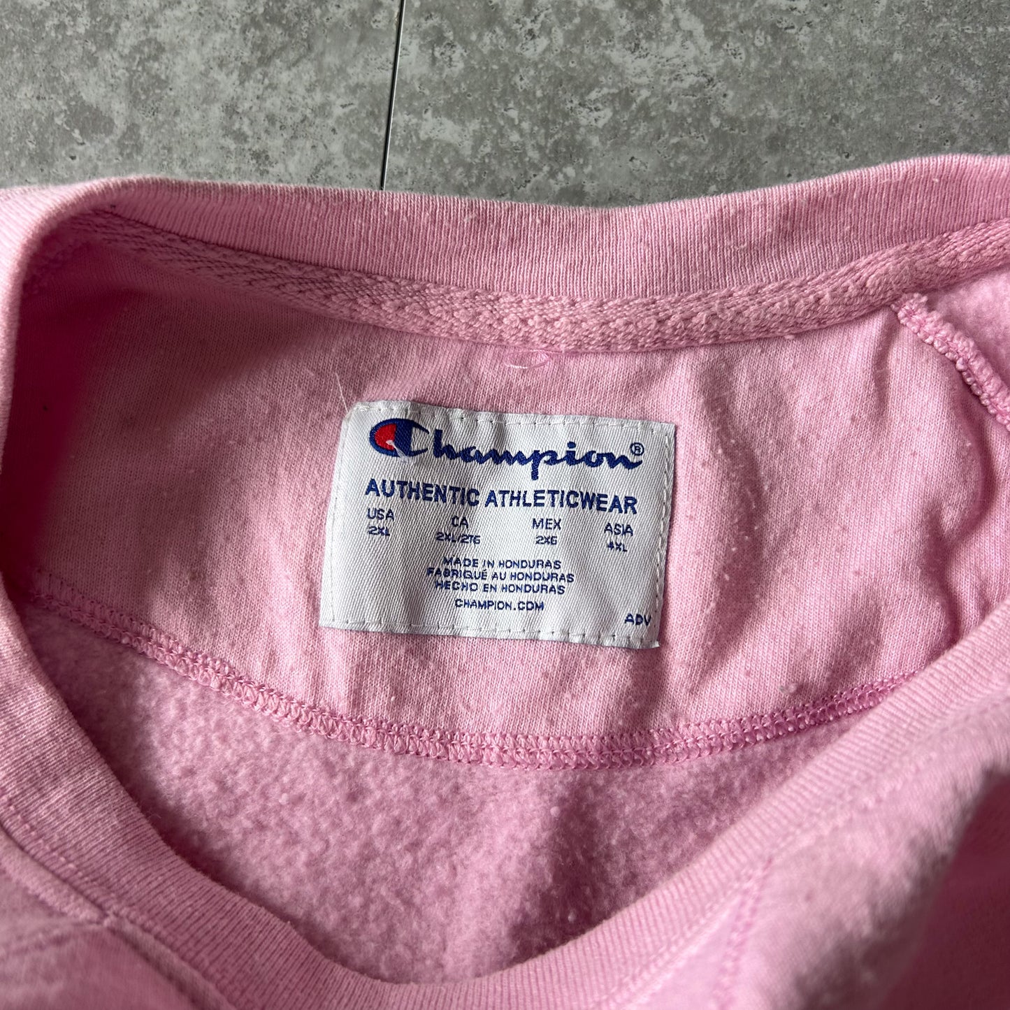 Vintage Champion Pink Sweatshirt