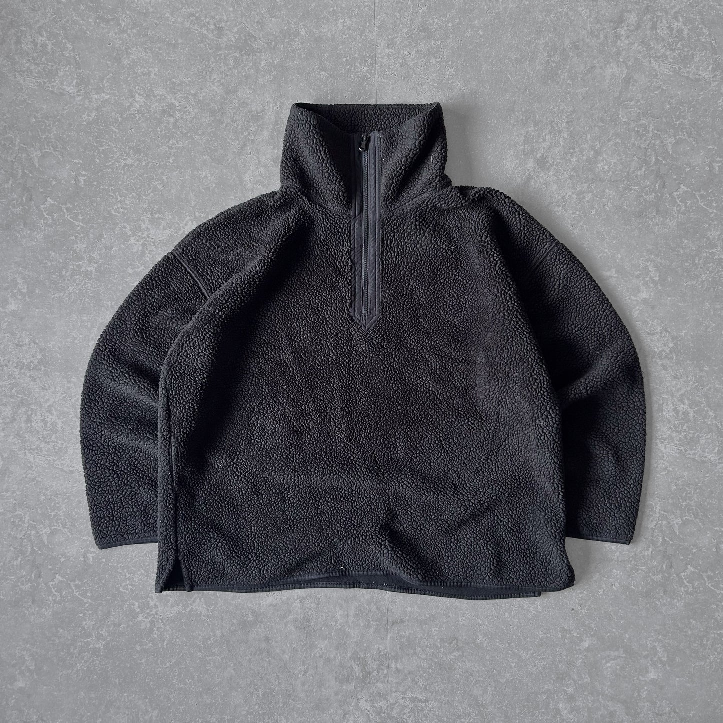 Chaps Black Fleece Pullover Jacket