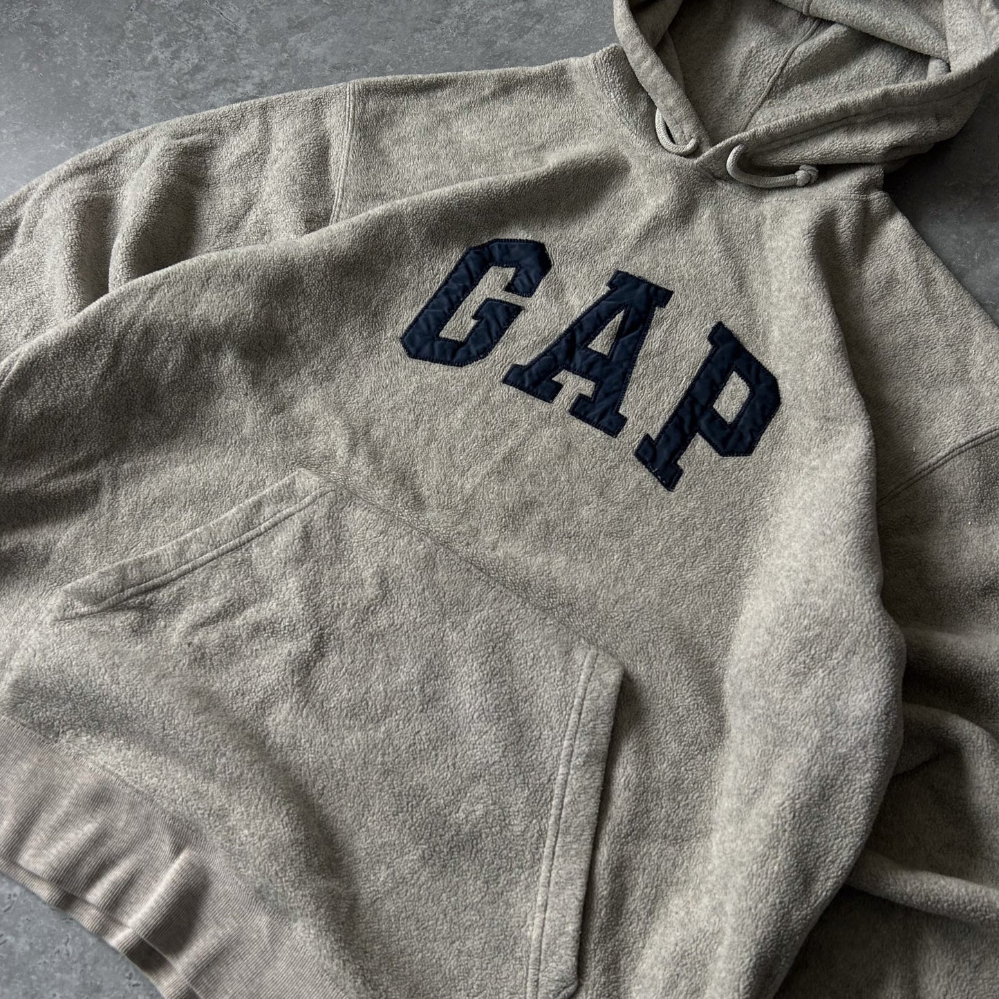 GAP Vintage Heather Grey Hoodie