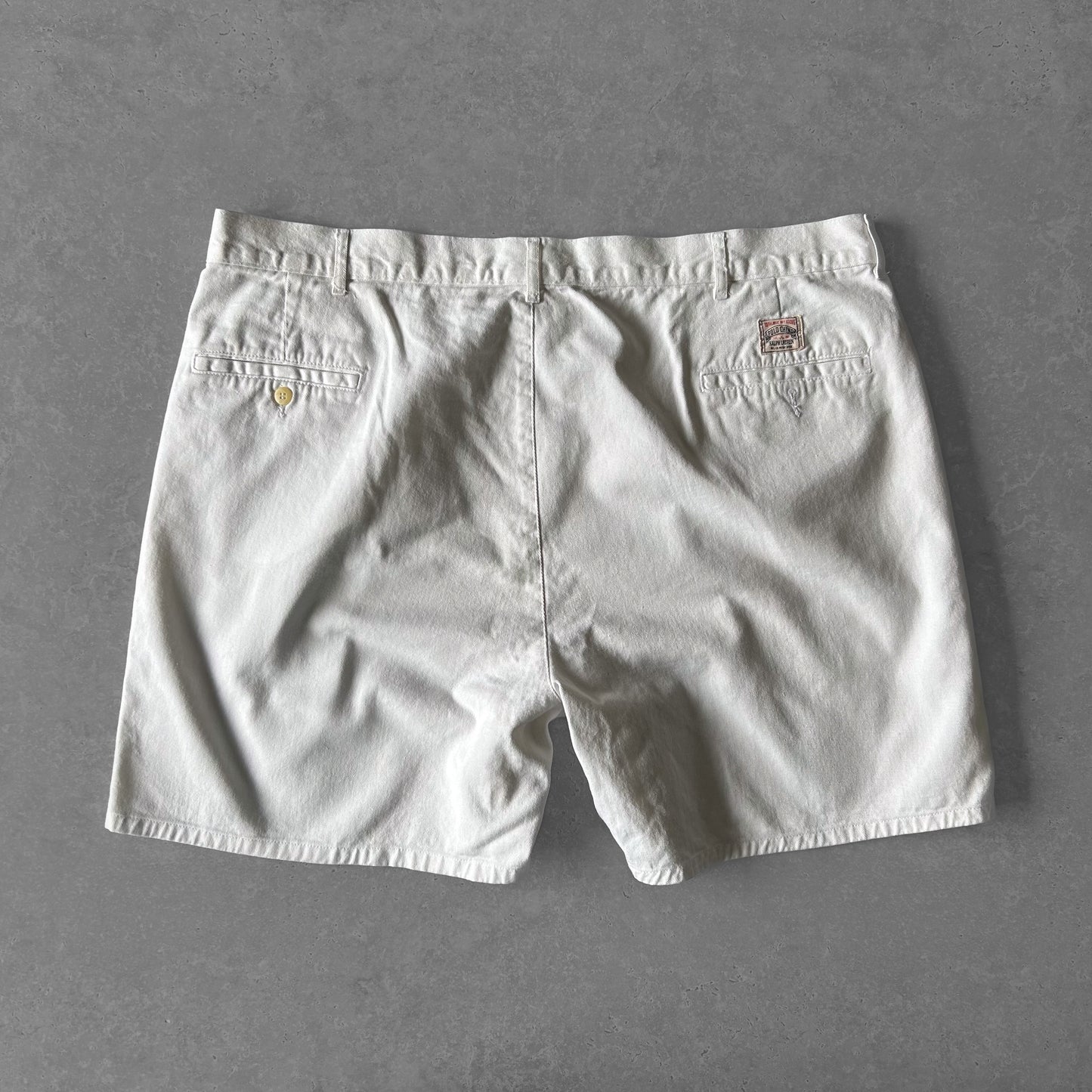 Polo Ralph Lauren Classic Fit White Chino Shorts