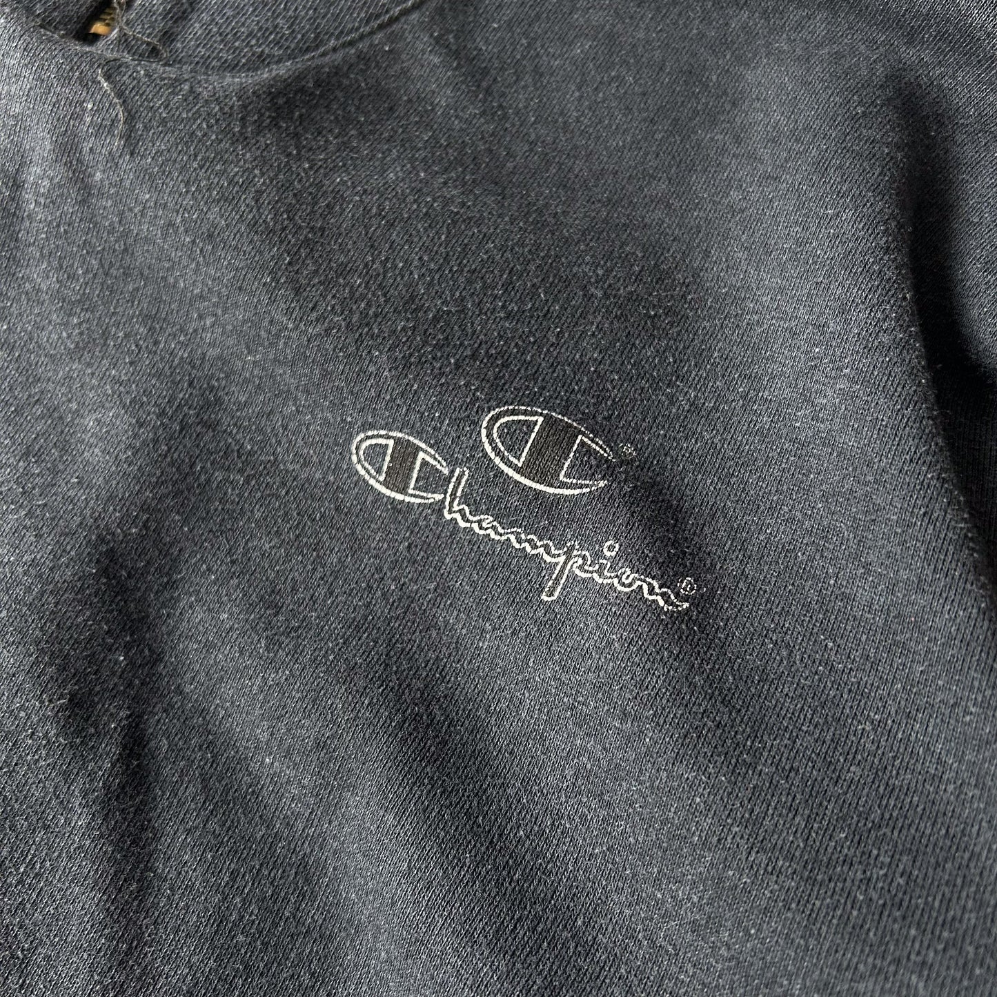 1990s | Vintage Champion Half-Zip Sweatshirt