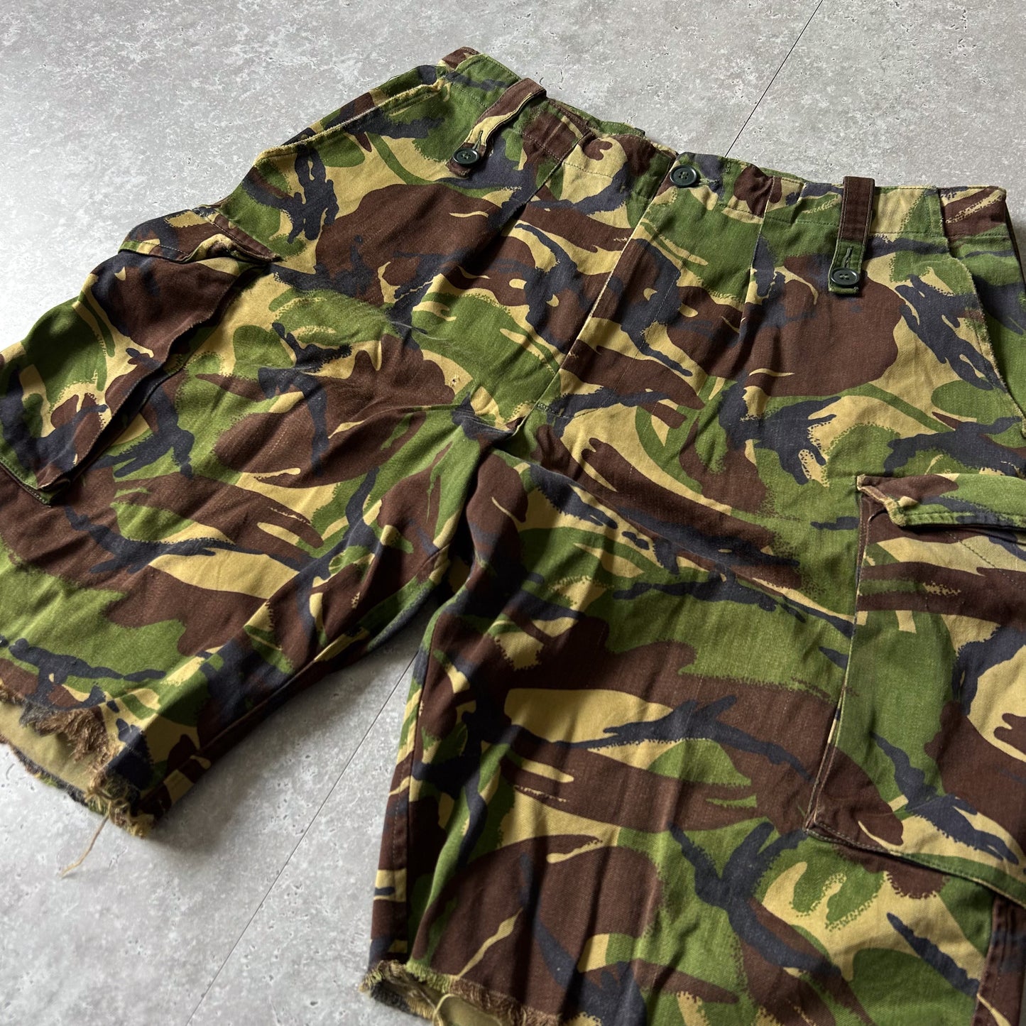Vintage Camo Cargo Shorts