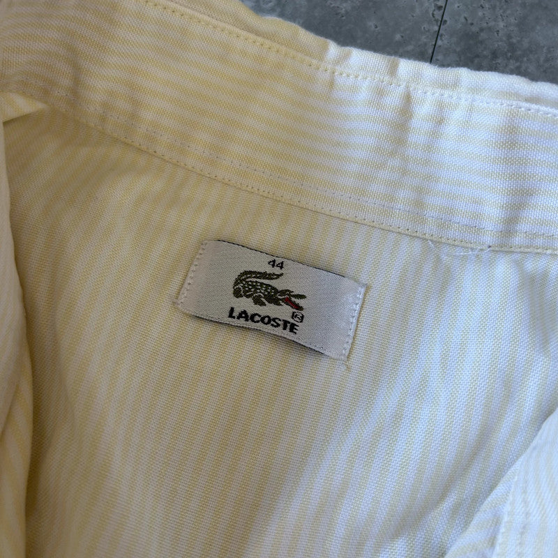 Vintage Men's Lacoste Long Sleeve Shirt