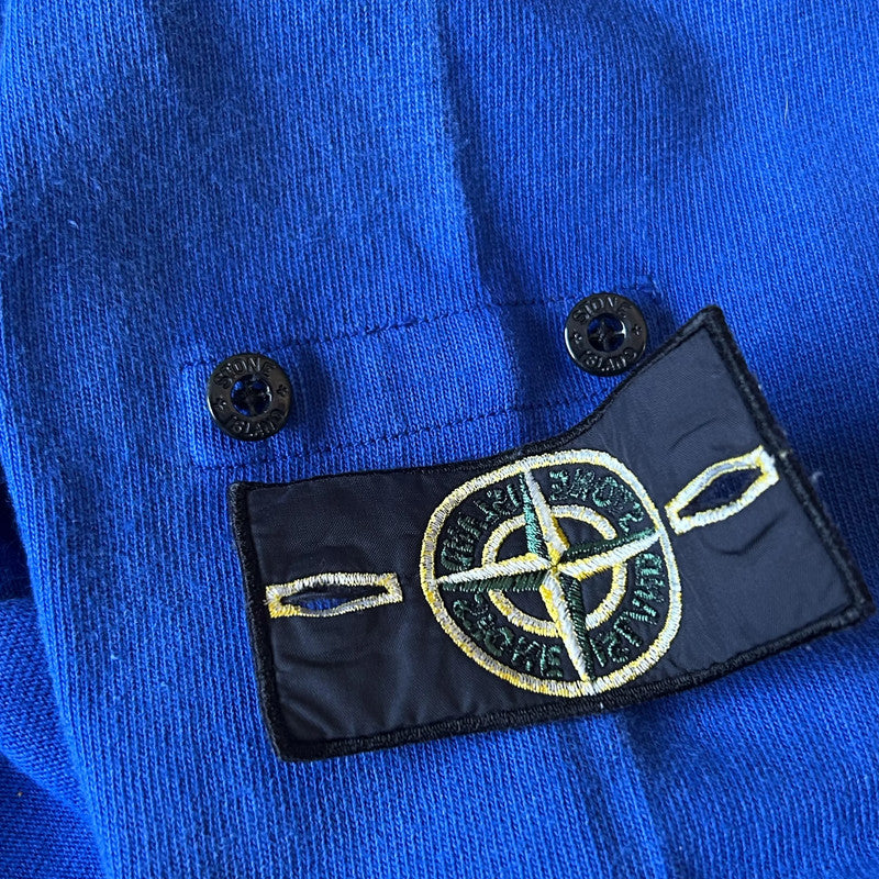 Stone Island Blue Sweatshirt