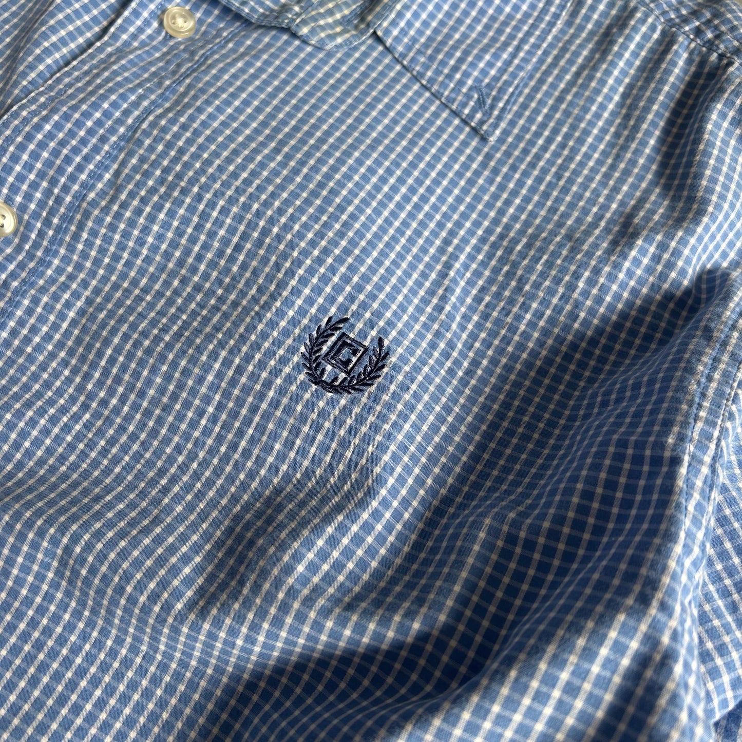 CHAPS Custom Fit Checked Shirt