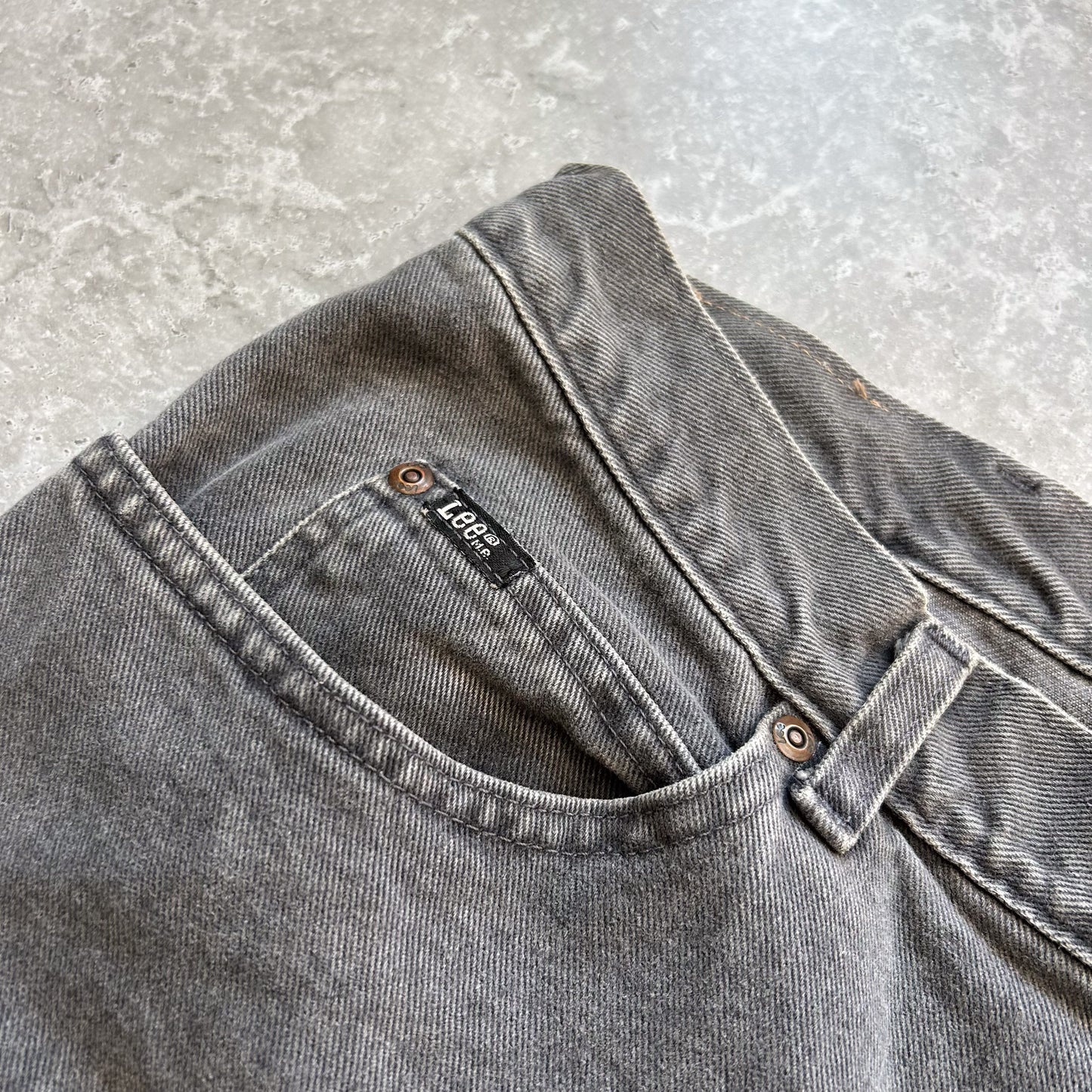 Lee Vintage Grey Denim Jeans