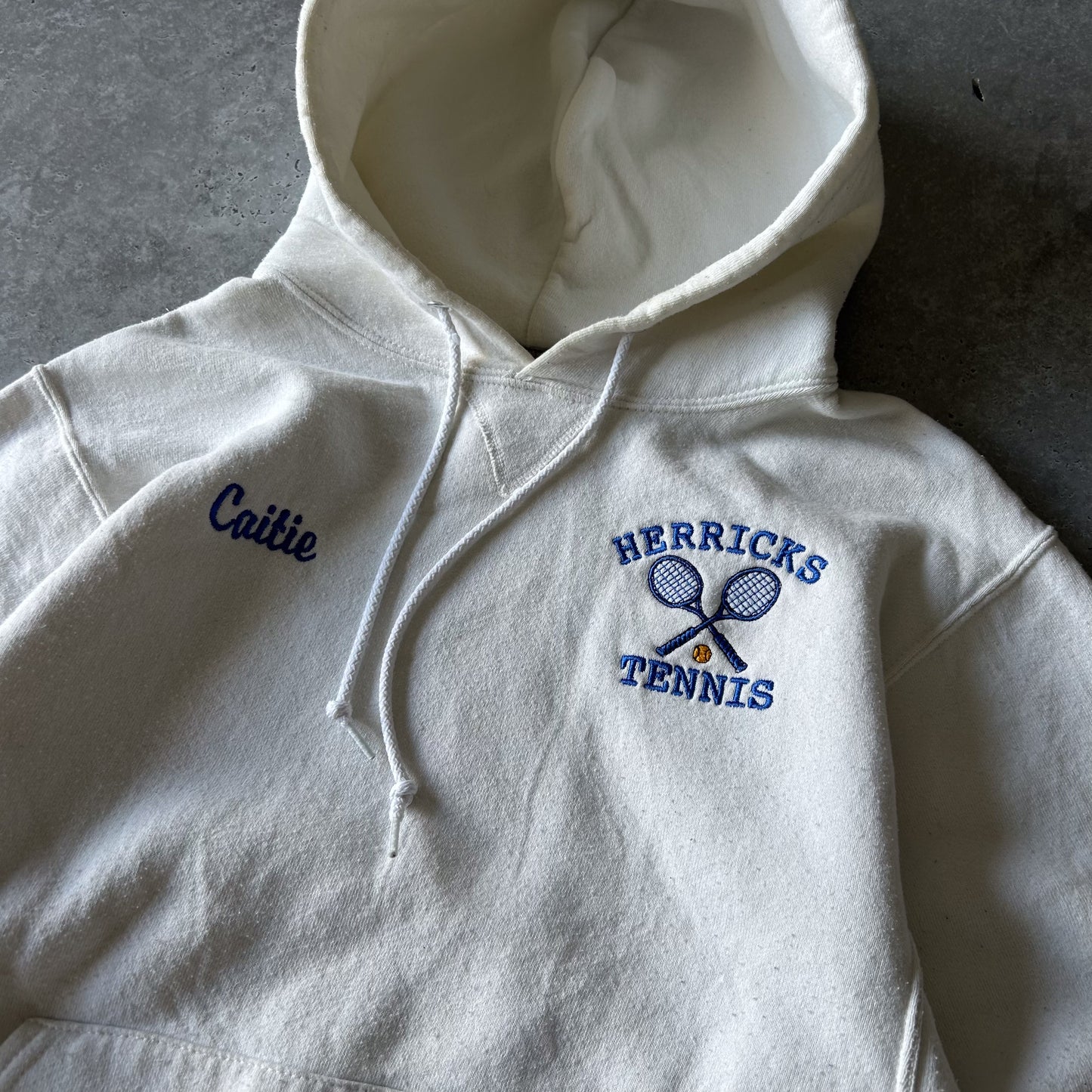 Russell Athletic Vintage Tennis Hoodie