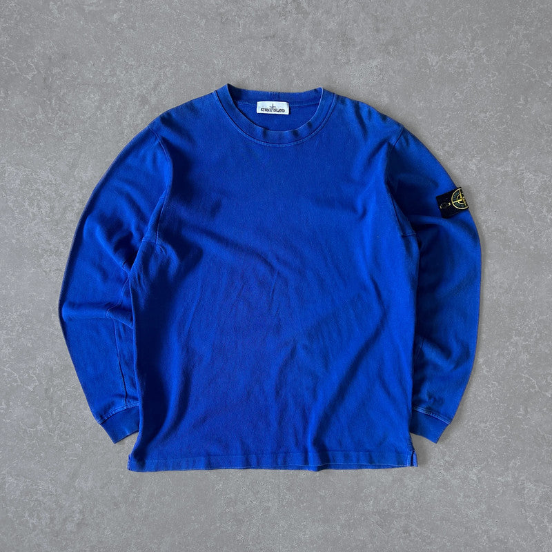 Stone Island Blue Sweatshirt