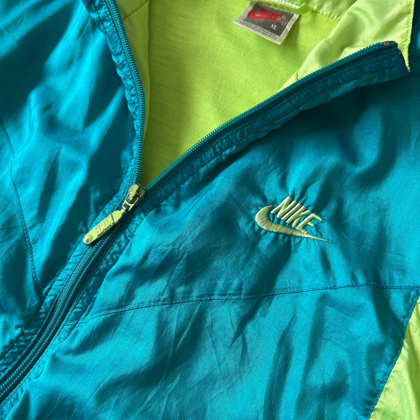 Vintage Nike Teal & Purple Windbreaker Jacket