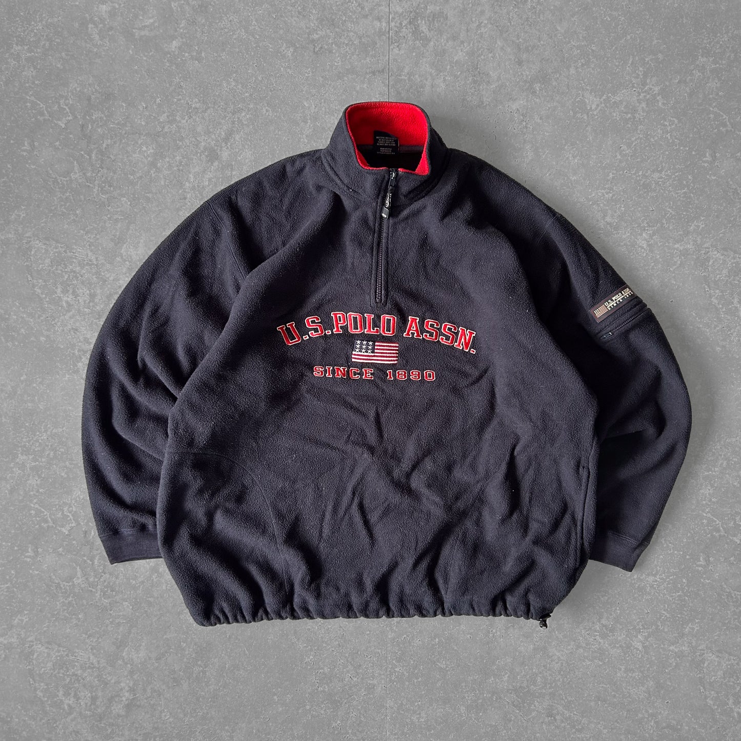 U.S. Polo Assn. Pullover Fleece Jacket