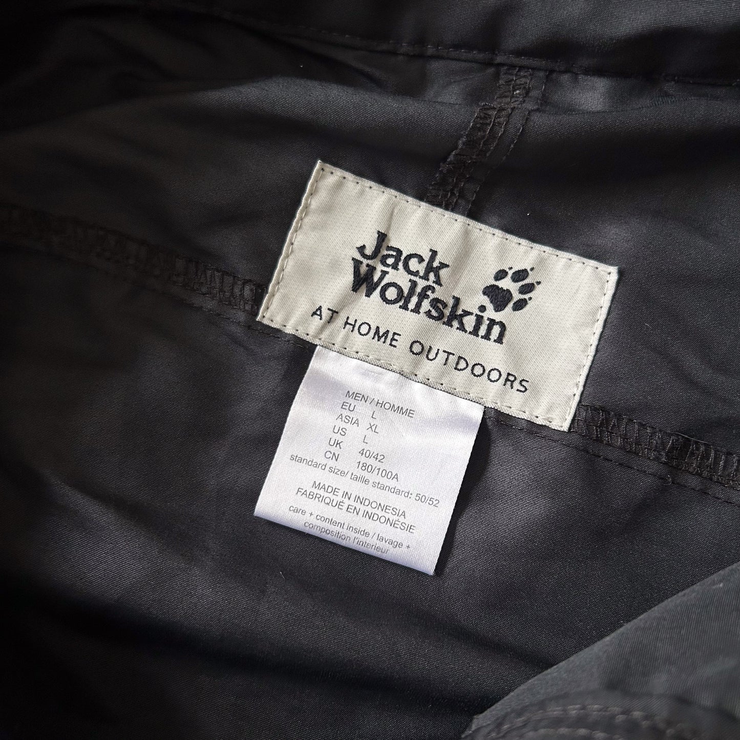 Jack Wolfskin Black Outdoor Jacket