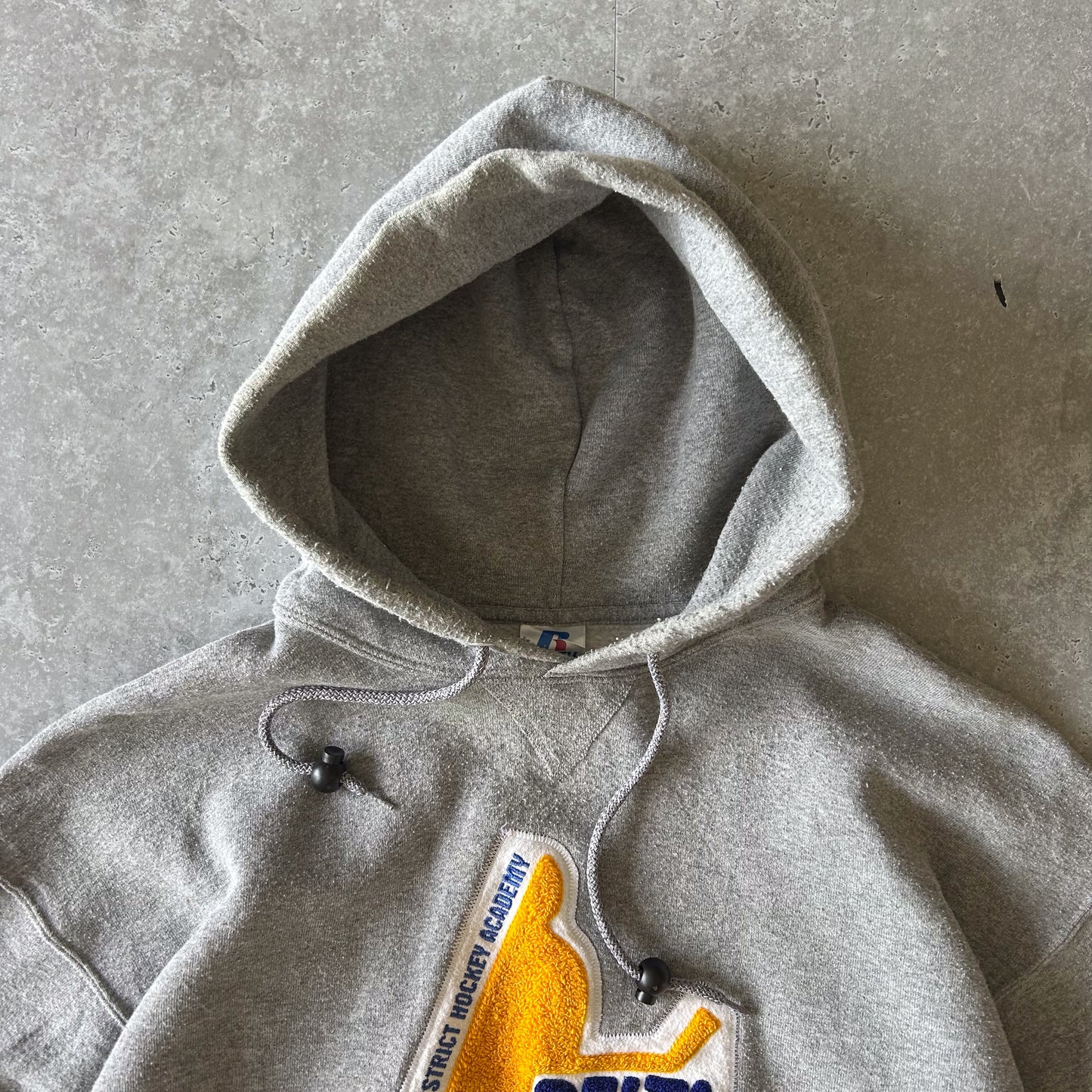 Vintage Russell Athletic Delta Hooded Sweatshirt