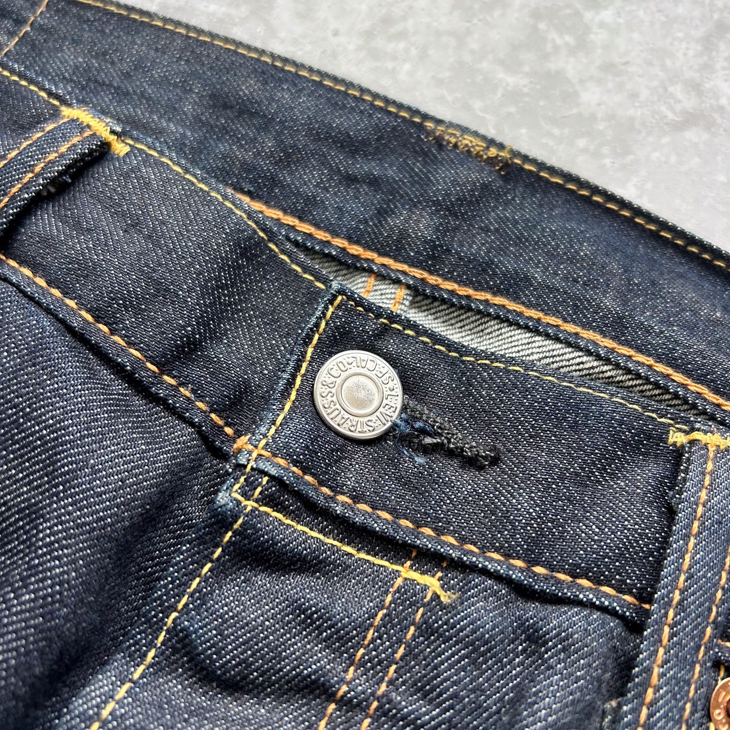 Levi's 501 Original Jeans – Dark Indigo Denim, W34/L34