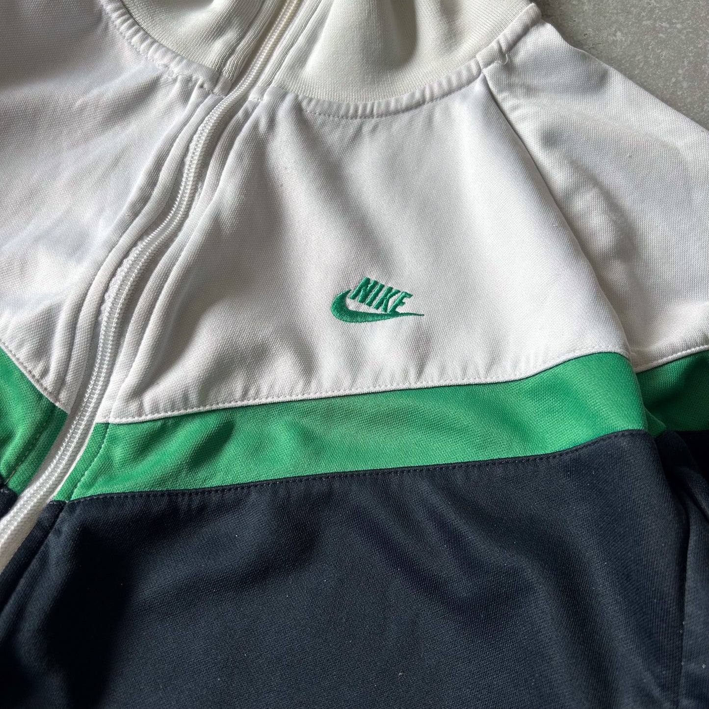 Nike Track Jacket with Color Block Design