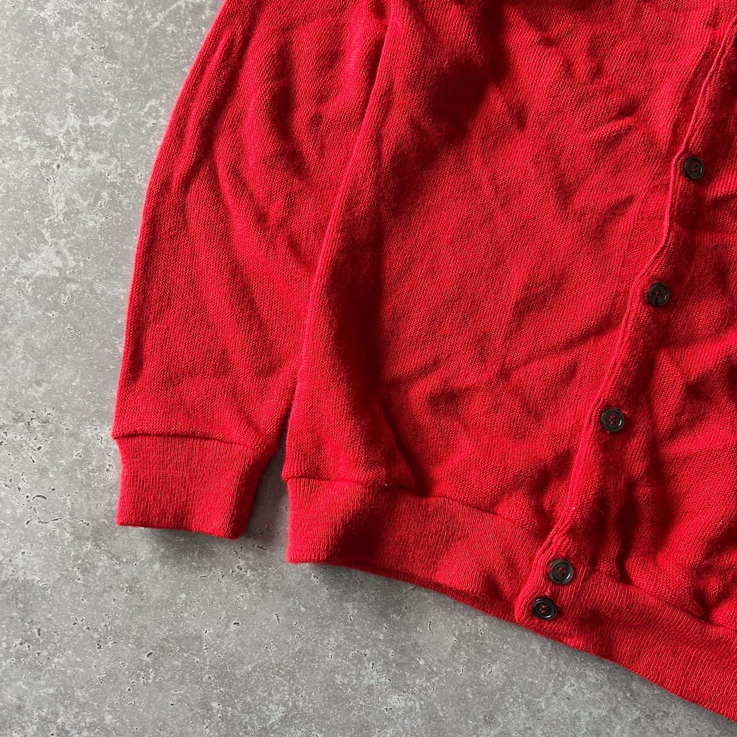 Vintage McGregor Red Cardigan Sweater