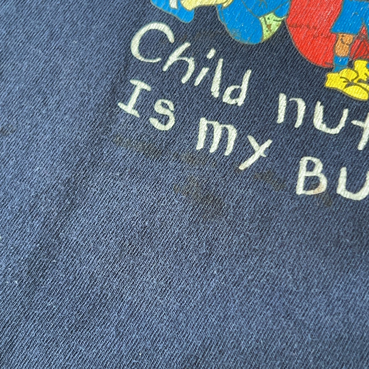 Vintage Men's Single Stitch All Sport Child nutrition Tee