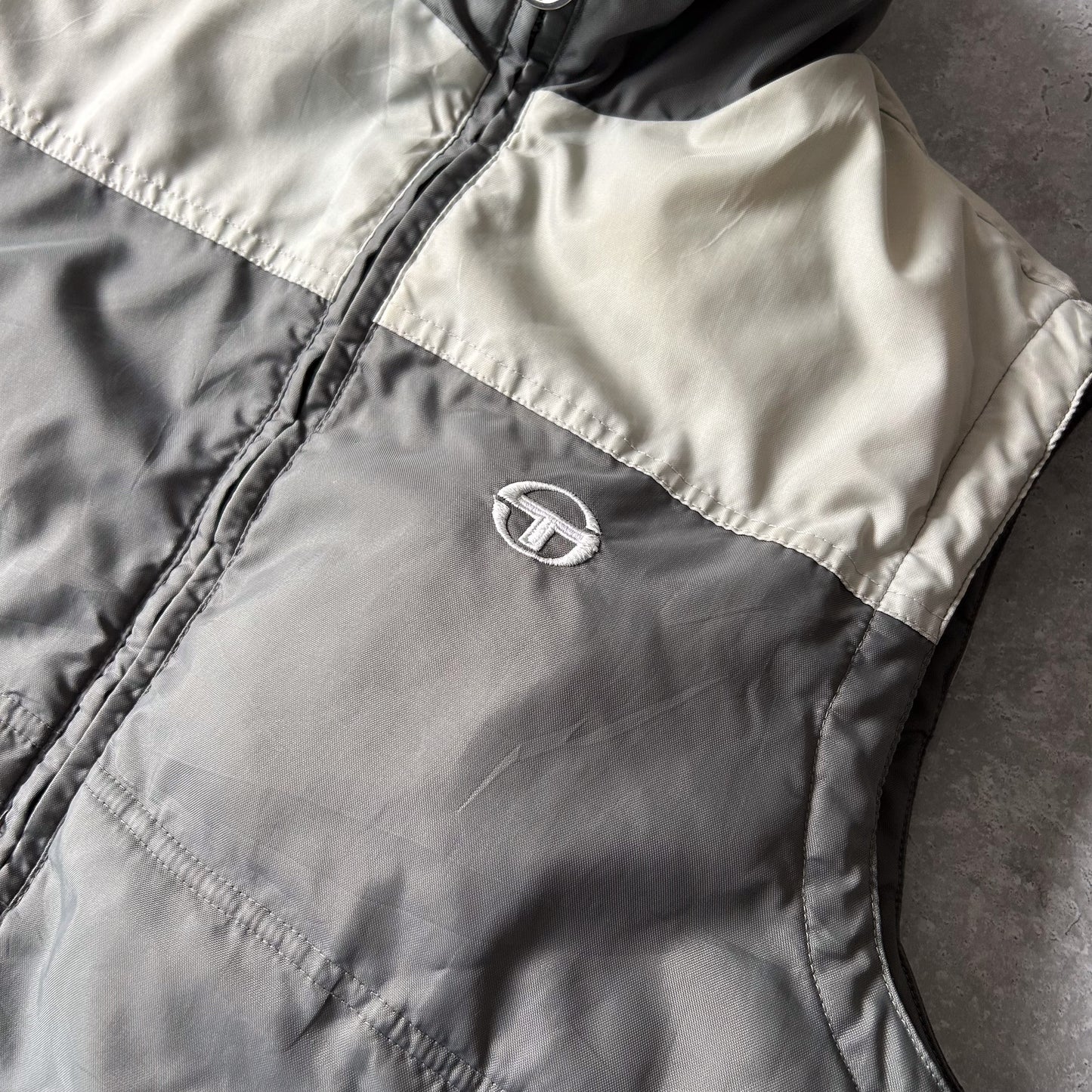 Sergio Tacchini Men's Color Block Puffer Vest