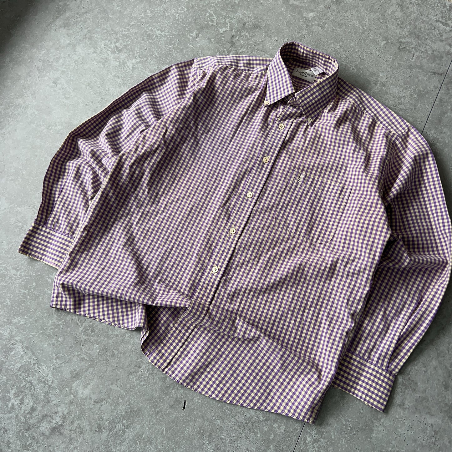 Vintage Men's Yves Saint Laurent Shirt