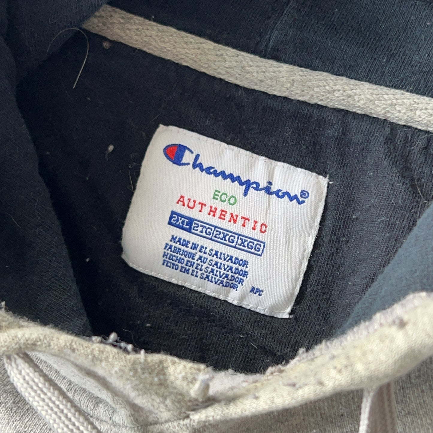 Vintage Men's Champion Champion Eco Authentic Hoodie