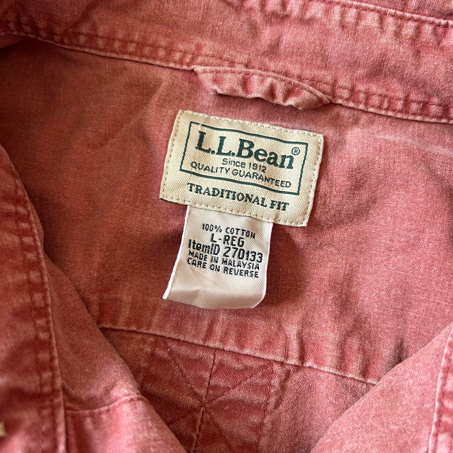 Vintage L.L. Bean Cotton Utility Shirt