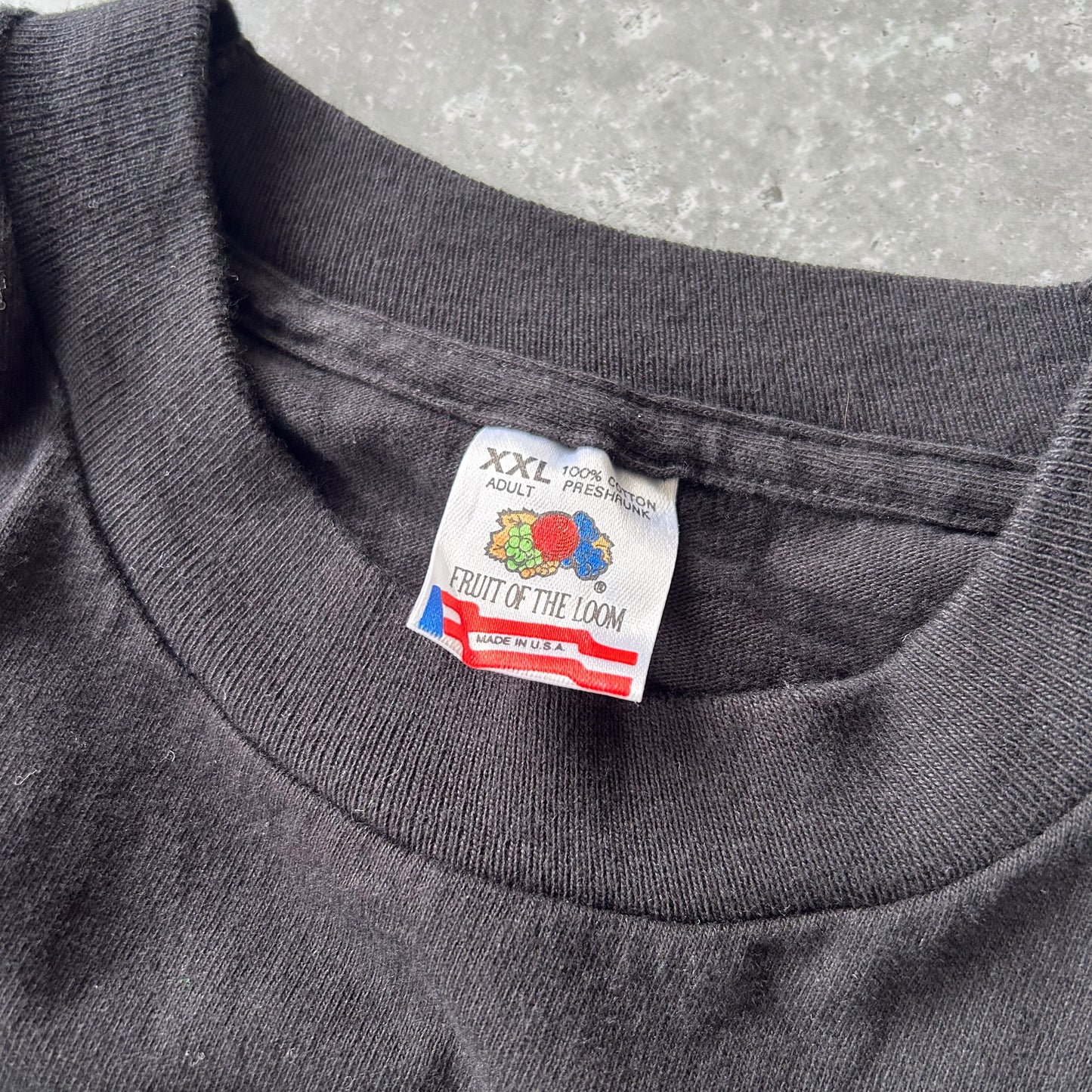 Vintage Men's Single Stitch Fruit Of The Loom Alaska Tee