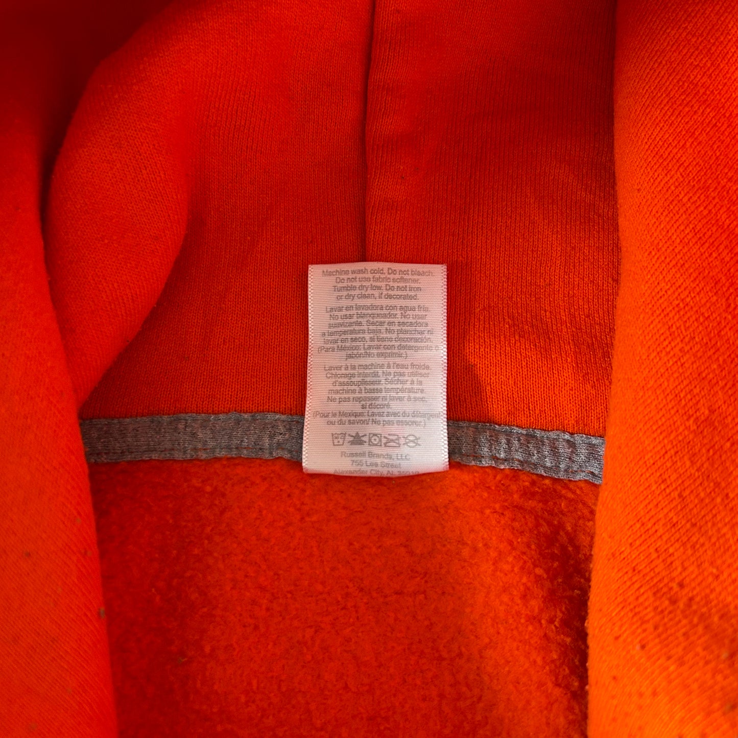 Vintage Russell Athletic Aggies Orange Hoodie