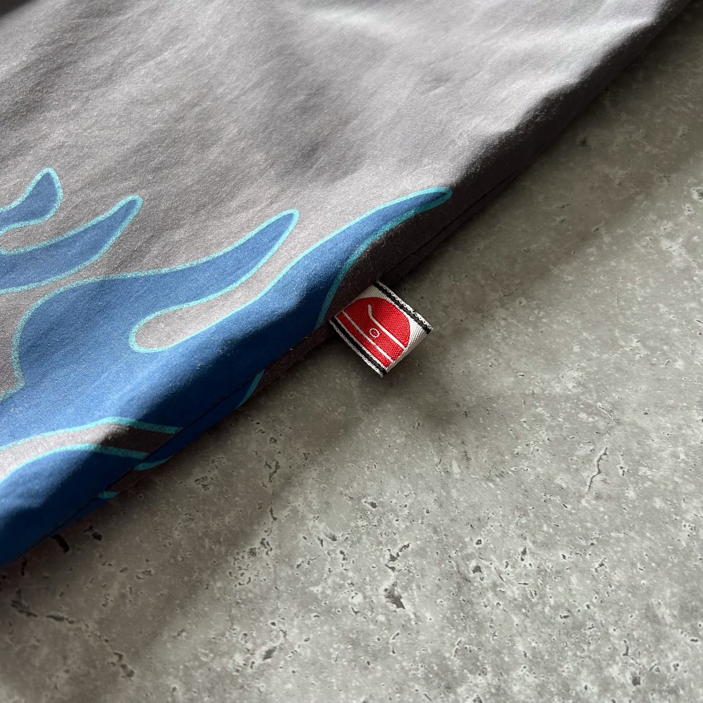 Vintage y2k Flame Detail Shirt
