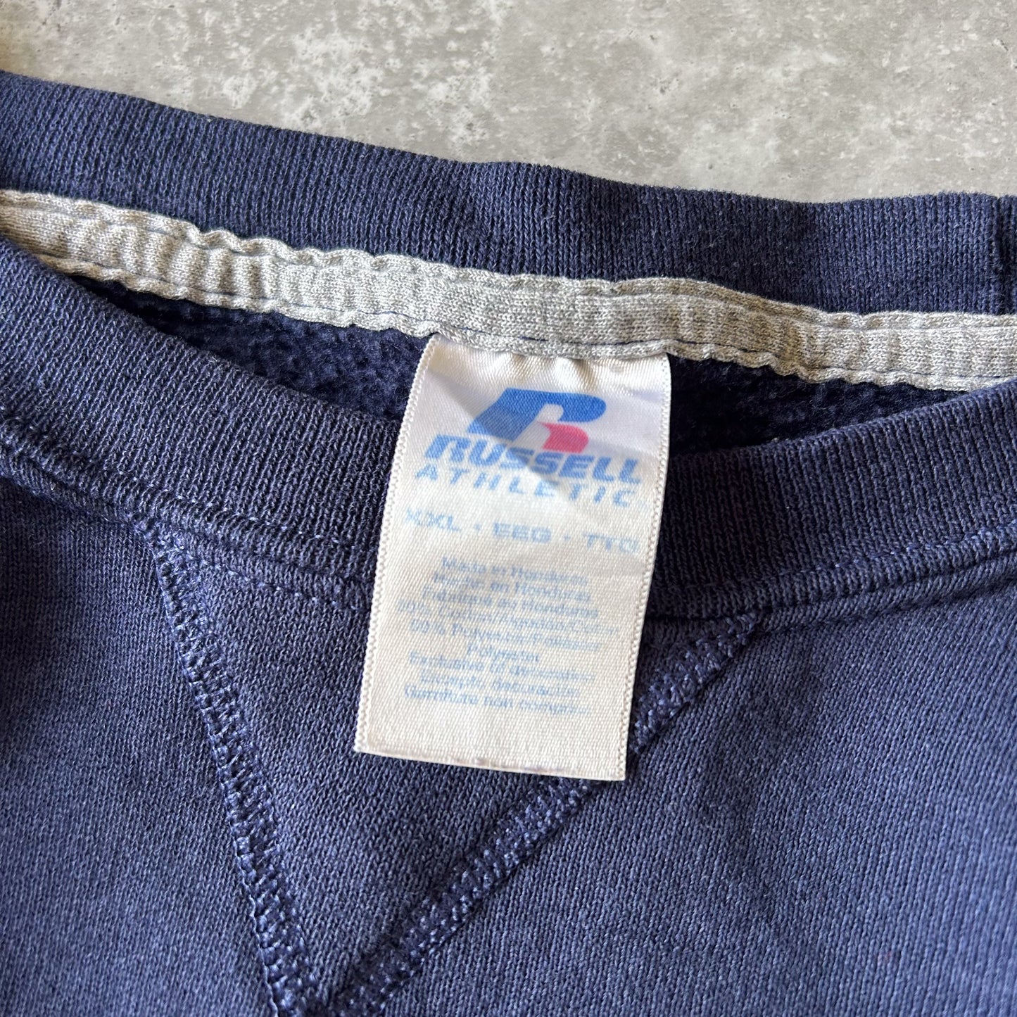 Russell Athletic Vintage Oversized Crewneck Sweatshirt